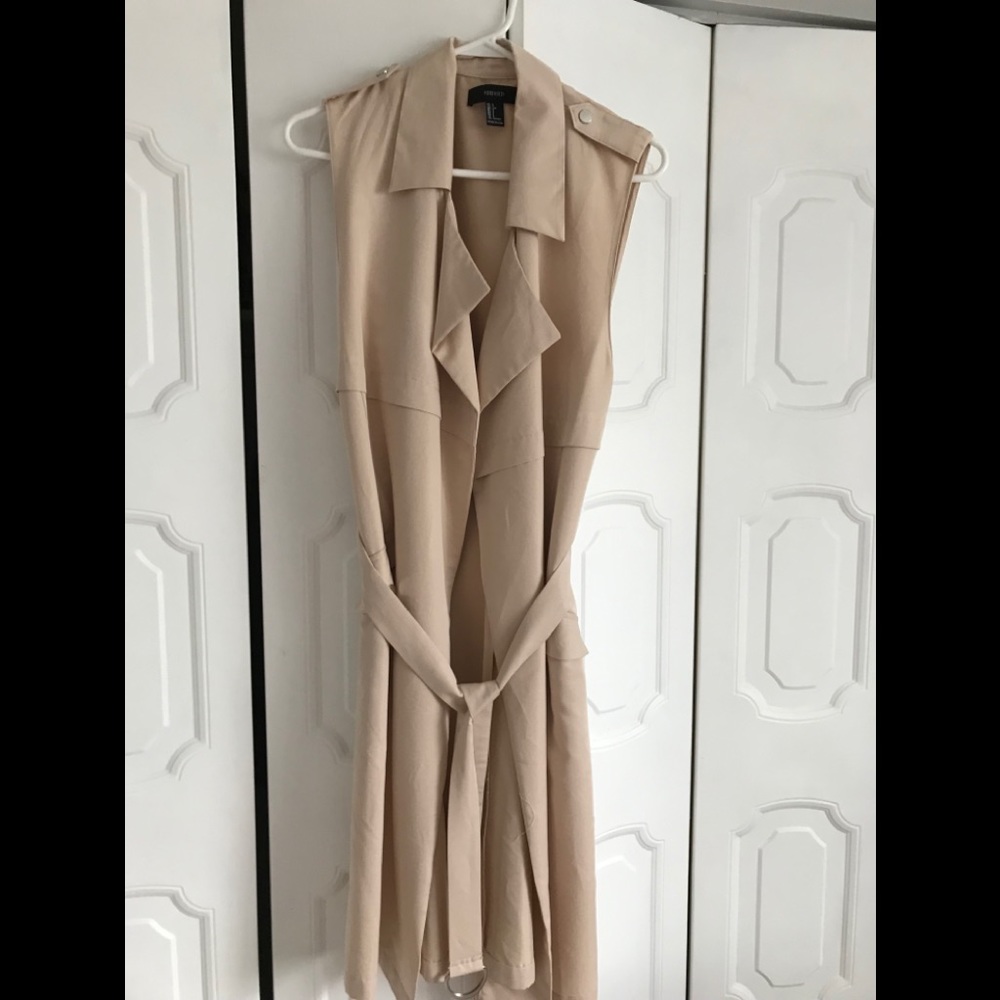 Belted vest